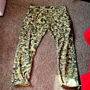 Lifted Research Group camo pants.